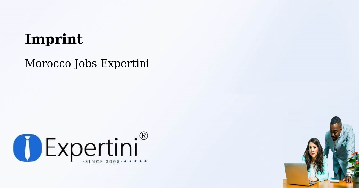 Imprint – Berkane - Morocco Jobs Expertini